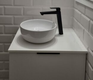 Rénovation d'un toilette et son lave main
