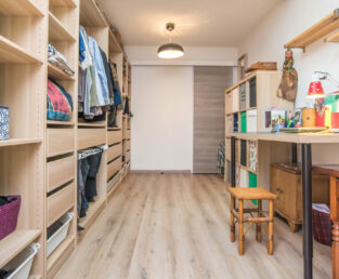 Création d'un dressing