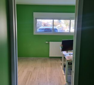 Rénovation d'un garage avec son parquet